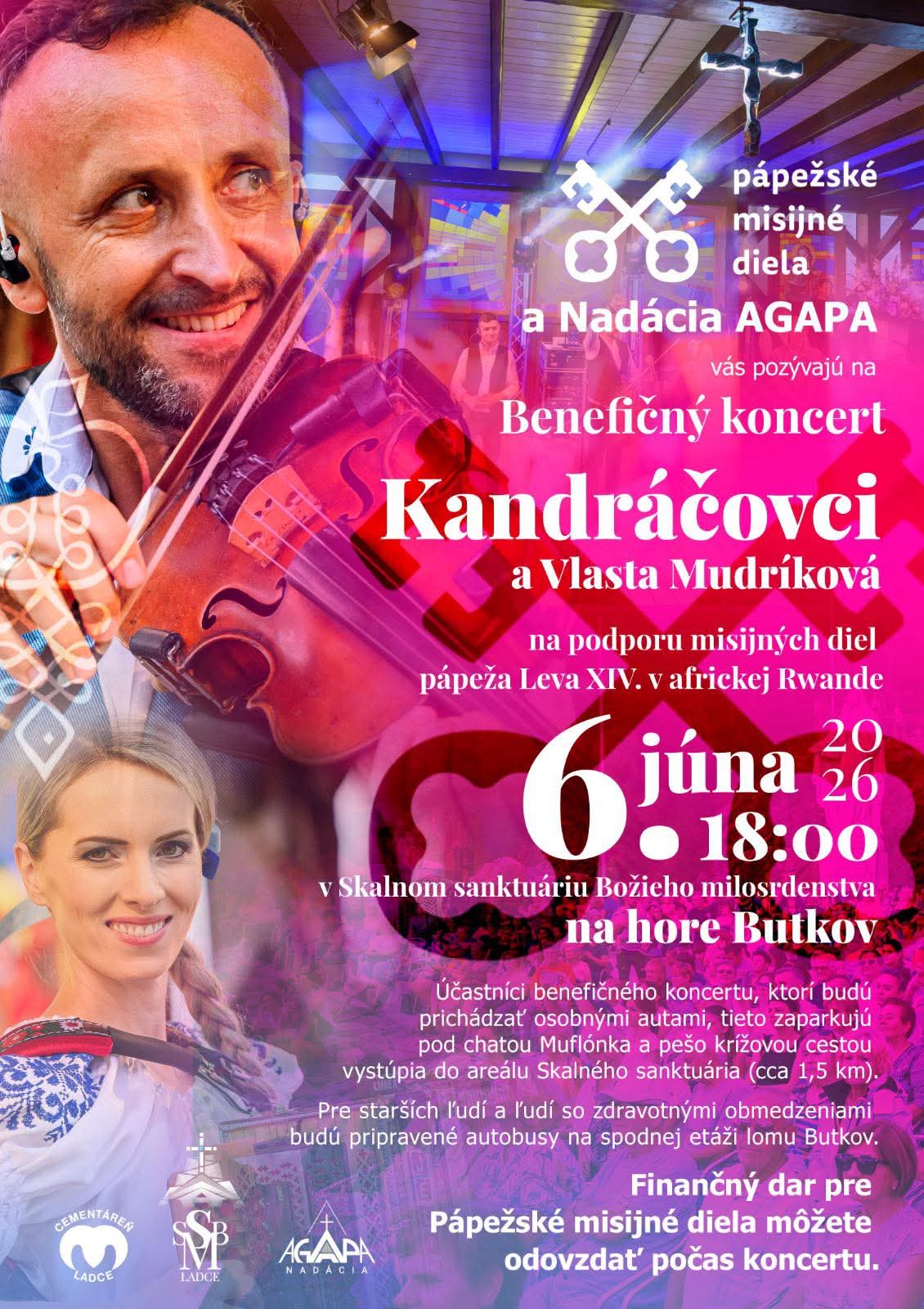 Plagát: Benefičný koncert